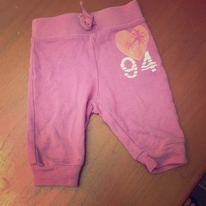 Baby girl jogging pants